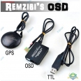 超強 FPV 繁體中文 Remzibi GPS+OSD+TTL 高級套裝版(附光碟)