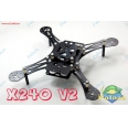 CC3D/Sparky/QAV Mini X240 V2 第二代/穿越/小四軸機架