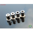 電鍍 Φ4mm/H12mm 六角聯軸器/輪座/結合器(4入)