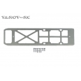 Tarot X3/360 金屬機身底板/鋁合金升級件(銀色)
